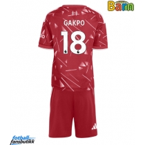 Liverpool Cody Gakpo #18 Hjemmedraktsett Barn 2026-27 Kortermet (+ Korte bukser)